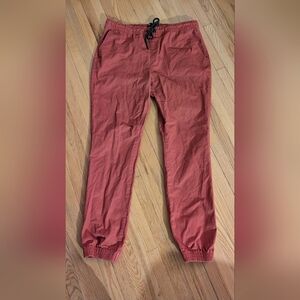 Simons Men's Burnt Orange/Red Chinos